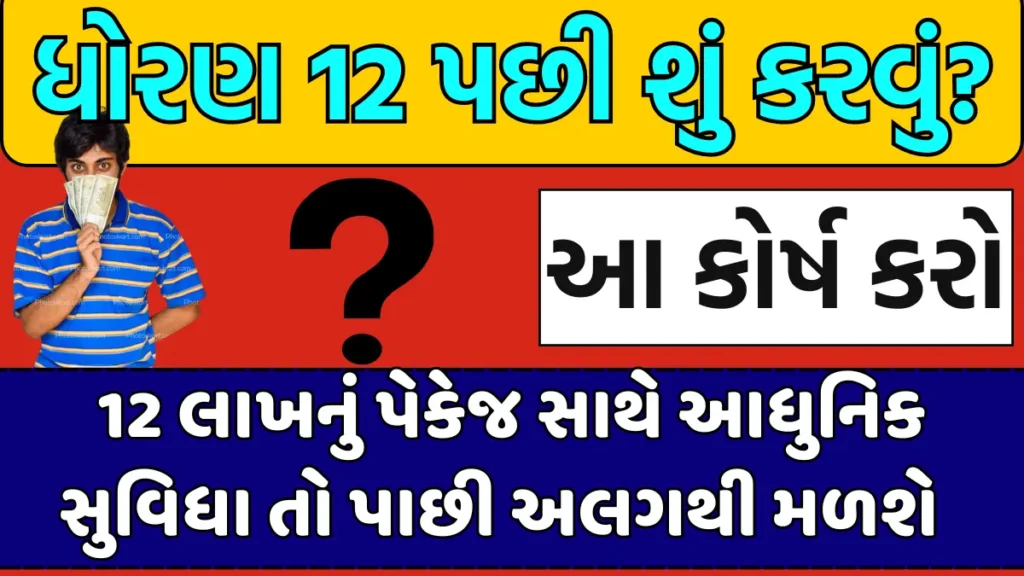 ધોરણ 12 પછી શું કરવું?